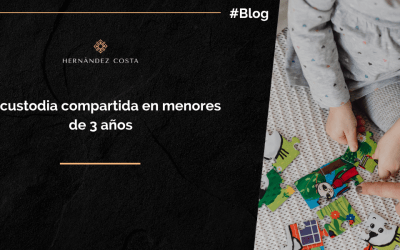 La custodia compartida en menores de tres años