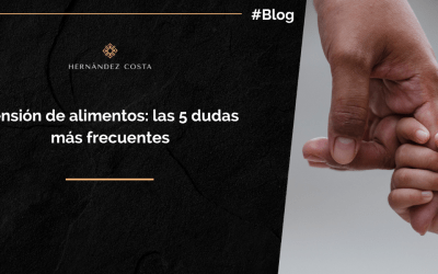 Pensión de alimentos: las 5 dudas más frecuentes