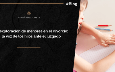 Exploración de menores en el divorcio: el trámite procesal que escucha a los hijos antes de decidir la custodia